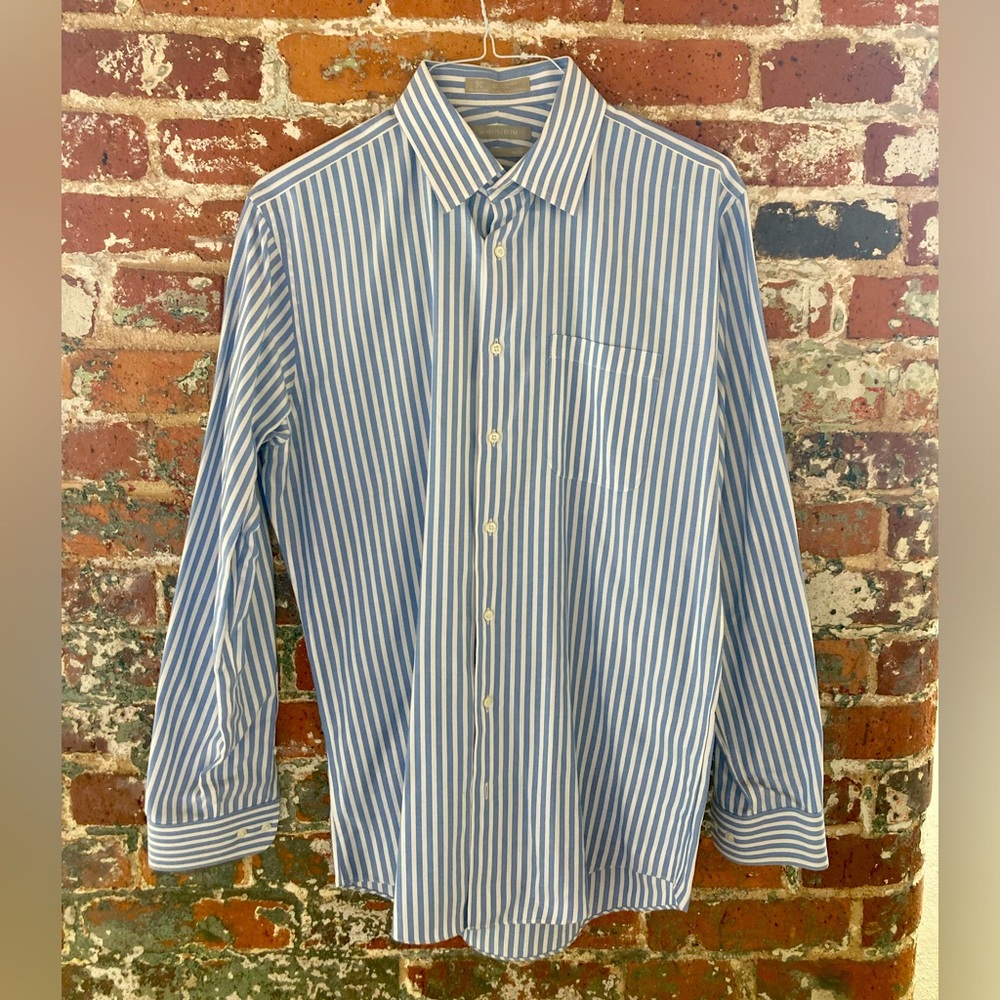 Nordstrom - Trim Fit button down - Wrinkle-free - Size 16-35